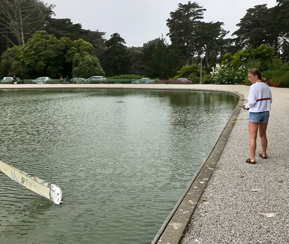 crossing the finish line