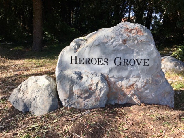 Heroes Grove sign
