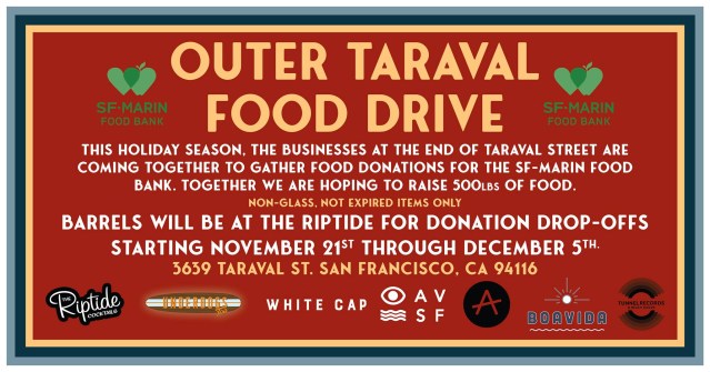 Outer Taraval Food Crive 12-19