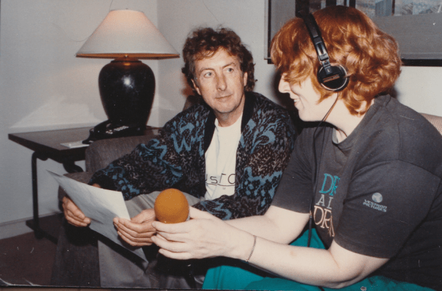 Monica and Eric Idle