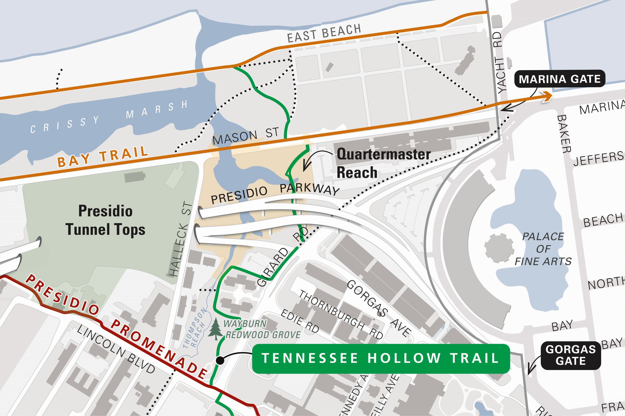Presidio Trail 2 map 12-11-20
