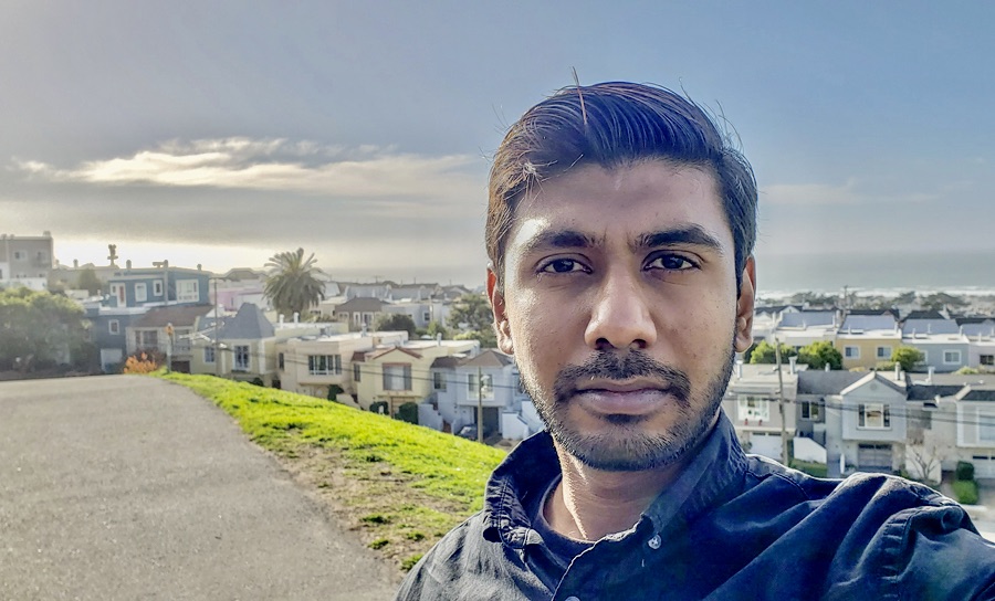 George at res selfie lighter