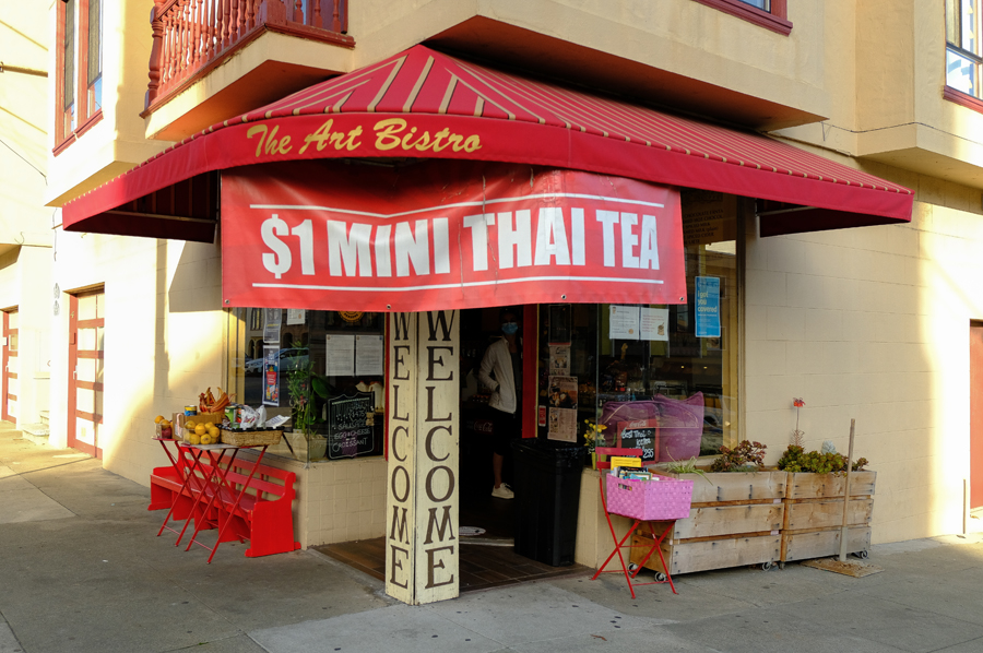 The Art Bistro Entrance_