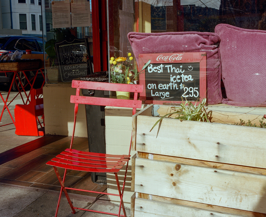 The Art Bistro Seating Outside