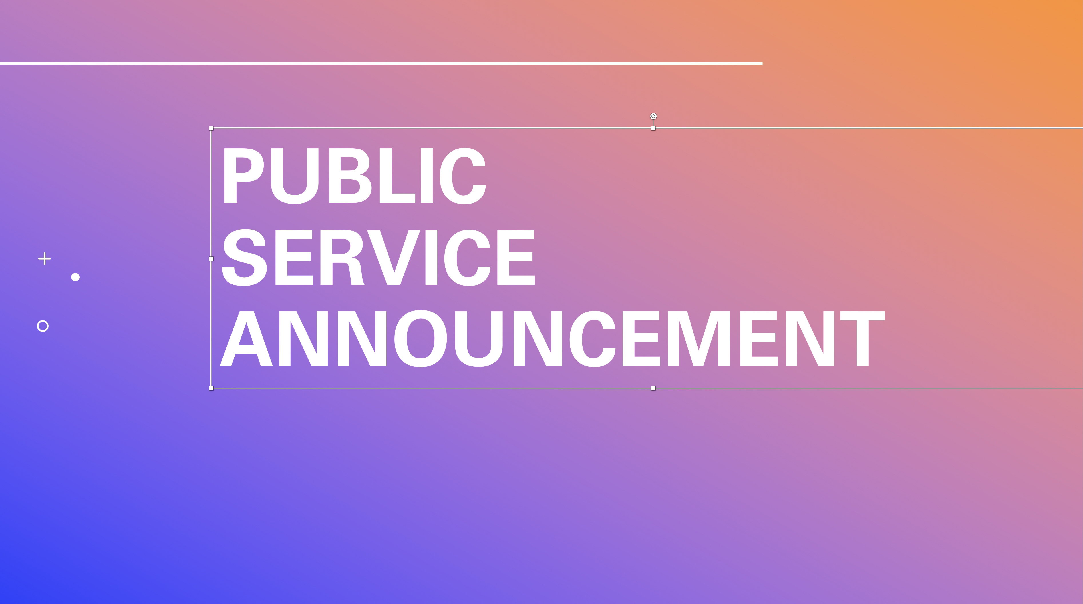 Public Service Announcement Richmond Review/Sunset Beacon